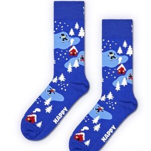 Happy Socks Crew Winter Night
